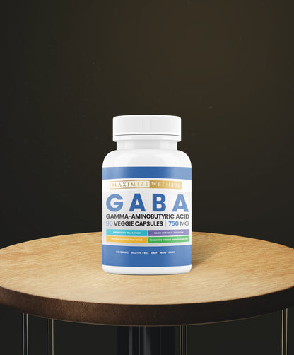 Gamma-Aminobutyric Acid - GABA Supplement - Maximum Slim | Supports Relaxation & Stress Relief