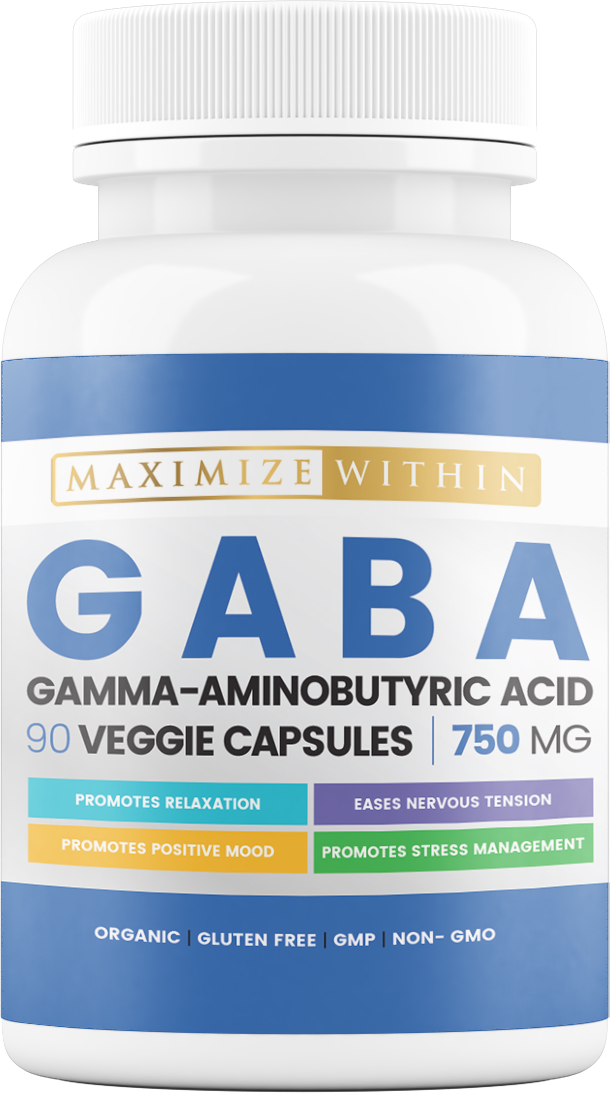 Gamma-Aminobutyric Acid - GABA Supplement - Maximum Slim | Supports Relaxation & Stress Relief