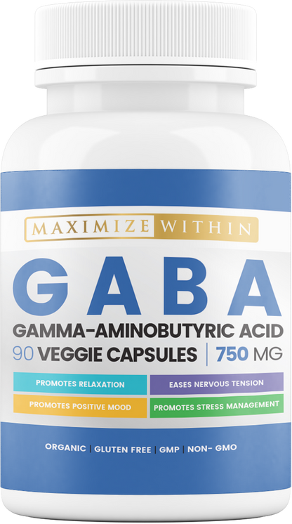 Gamma-Aminobutyric Acid - GABA Supplement - Maximum Slim | Supports Relaxation & Stress Relief