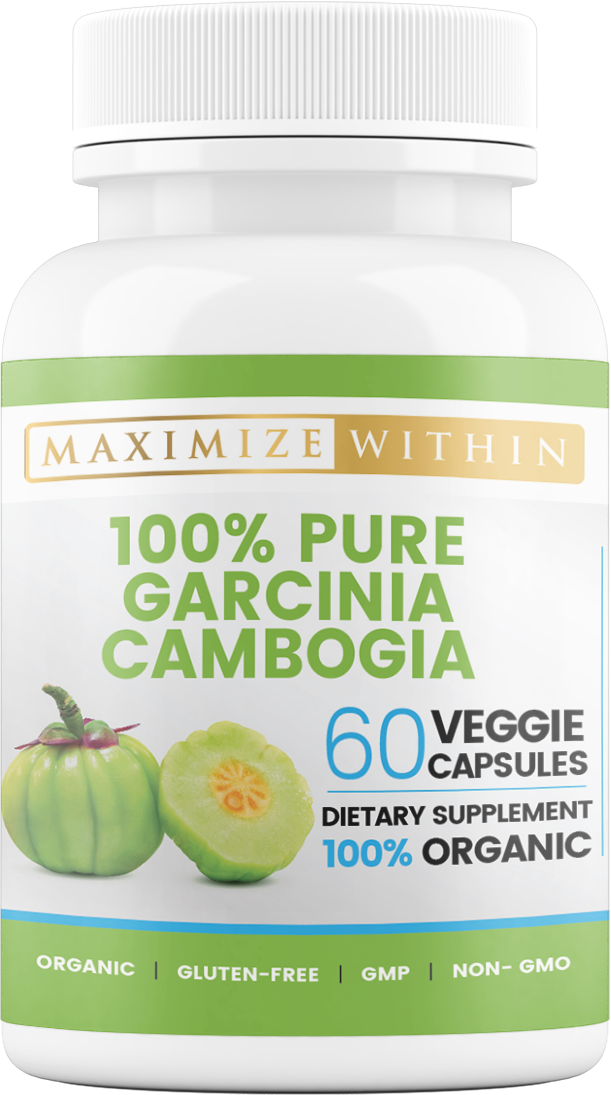 100% Pure Garcinia Cambogia - Maximum Slim | Natural Supplement for Healthy Living