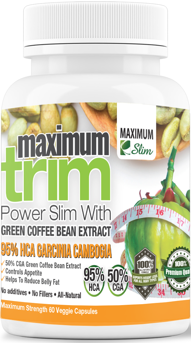 Maximum Trim Garcinia Cambogia and Green Coffee Extract - Maximum Slim | Metabolism Support