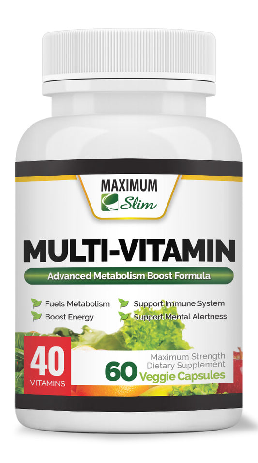 Maximum Slim Multi-Vitamin | Daily Nutritional Support for Overall Wellness