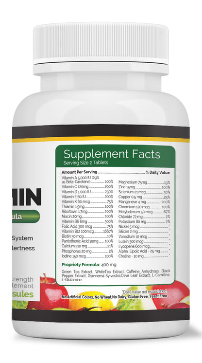 Maximum Slim Multi-Vitamin | Daily Nutritional Support for Overall Wellness