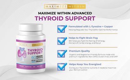 Thyroid Support Supplement - Maximum Slim | Promotes Healthy Metabolism