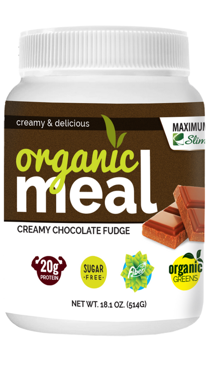 Maximum Slim Maximum Slim Fat Burning Organic Creamy Chocolate Meal | Delicious Meal ReplacementBurning Organic Creamy Chocolate Meal