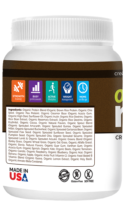 Maximum Slim Maximum Slim Fat Burning Organic Creamy Chocolate Meal | Delicious Meal ReplacementBurning Organic Creamy Chocolate Meal