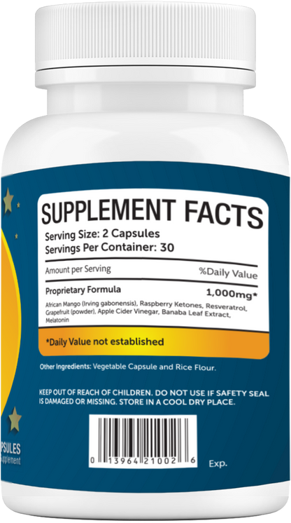 Maximum Slim Nighttime Weight Support | Formulated for Evening Metabolic Support