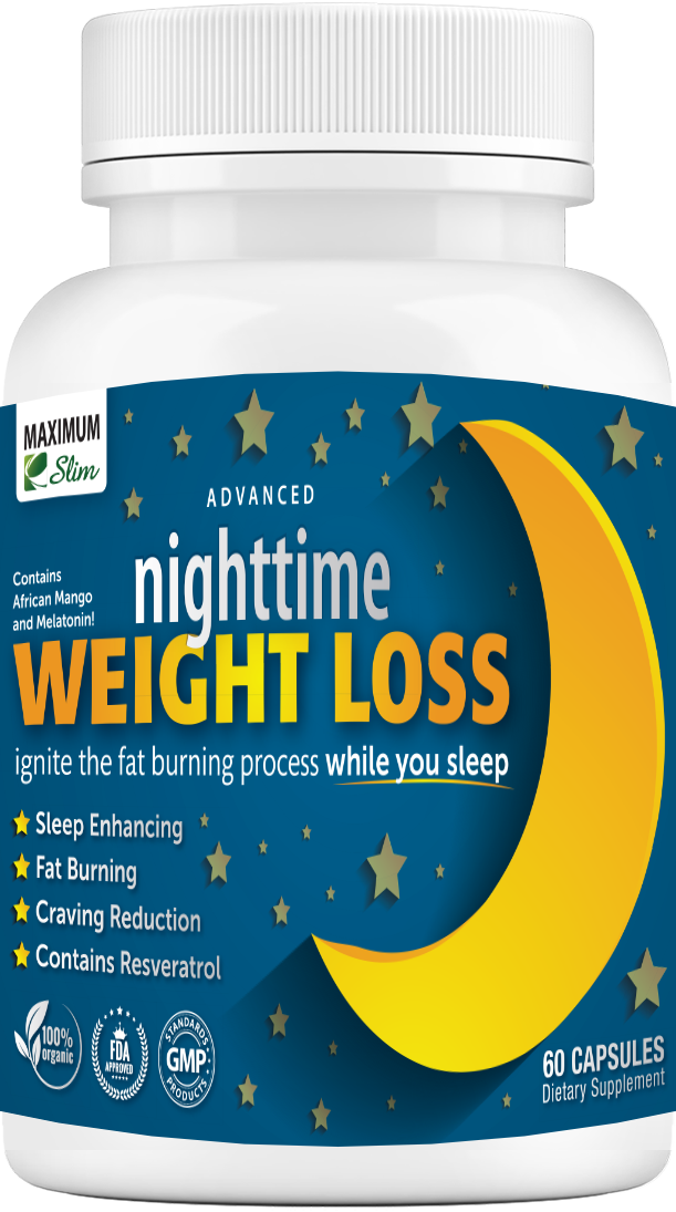 Maximum Slim Nighttime Weight Support | Formulated for Evening Metabolic Support