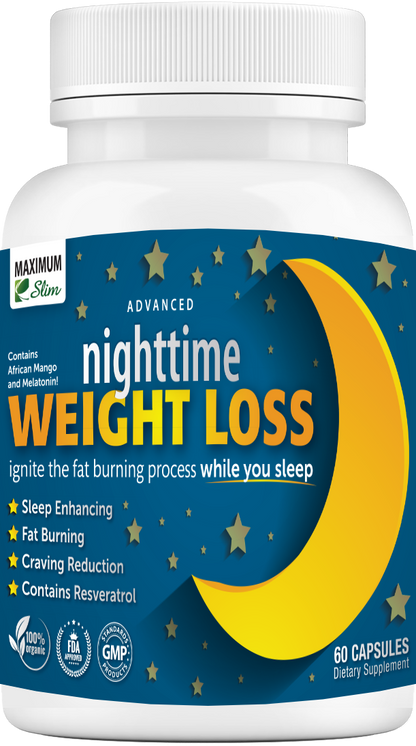 Maximum Slim Nighttime Weight Support | Formulated for Evening Metabolic Support