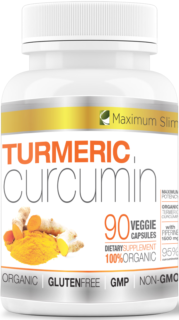 Turmeric Curcumin Supplement - Maximum Slim | Natural Joint & Wellness Support