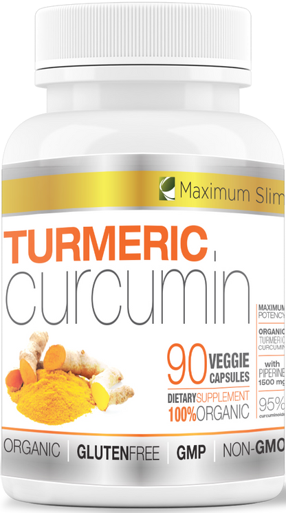 Turmeric Curcumin Supplement - Maximum Slim | Natural Joint & Wellness Support