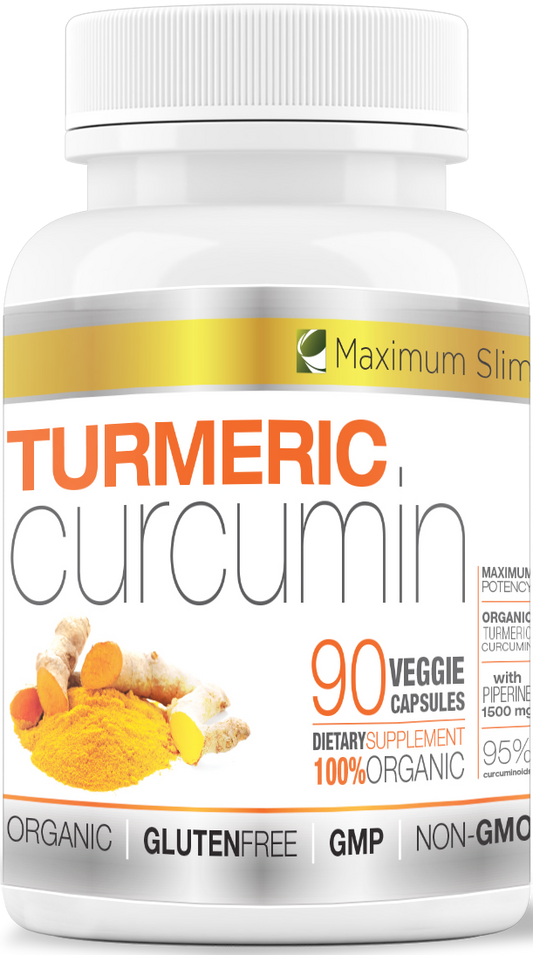 Turmeric Curcumin Supplement - Maximum Slim | Natural Joint & Wellness Support
