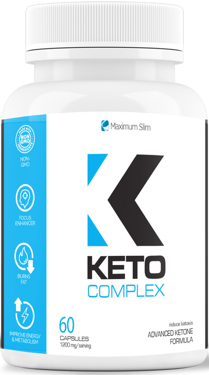 Keto Complex Supplement - Maximum Slim | Supports Ketosis & Energy Levels