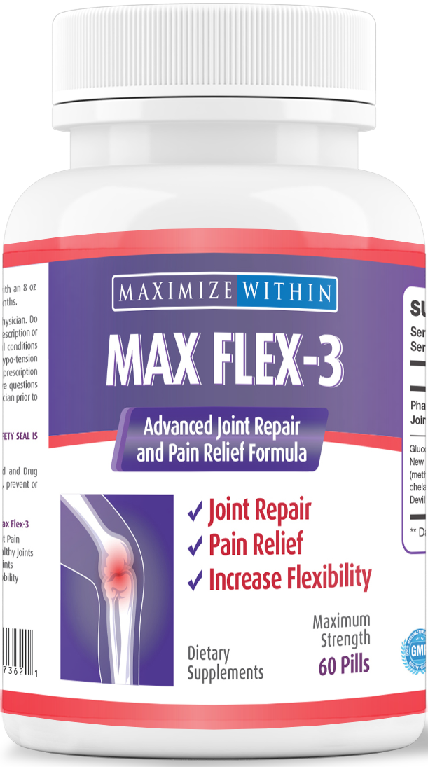 Max Flex 3 - Maximum Slim | Joint Support Supplement for Mobility & Comfort