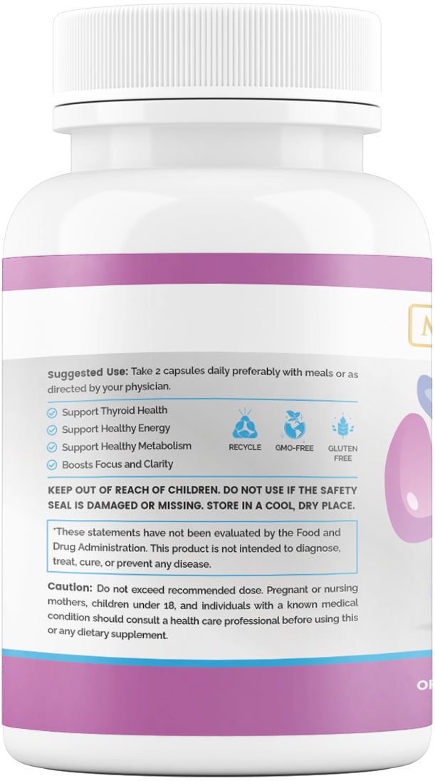 Thyroid Support Supplement - Maximum Slim | Promotes Healthy Metabolism