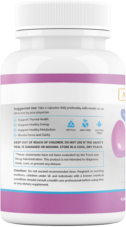 Thyroid Support Supplement - Maximum Slim | Promotes Healthy Metabolism