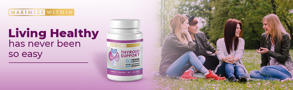 Thyroid Support Supplement - Maximum Slim | Promotes Healthy Metabolism