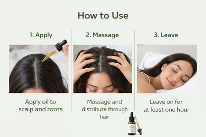 Noa's Choice Ayurvedic Maximum Hair Growth Oil Elixir | Nourishes & Strengthens Hair