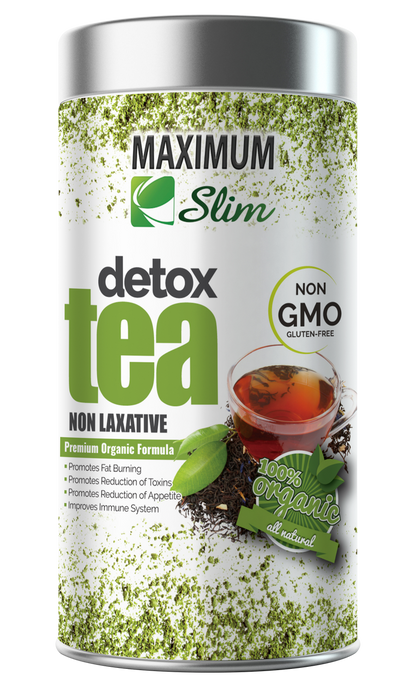 Maximum Slim Organic Detox Tea | Herbal Cleansing & Wellness Blend