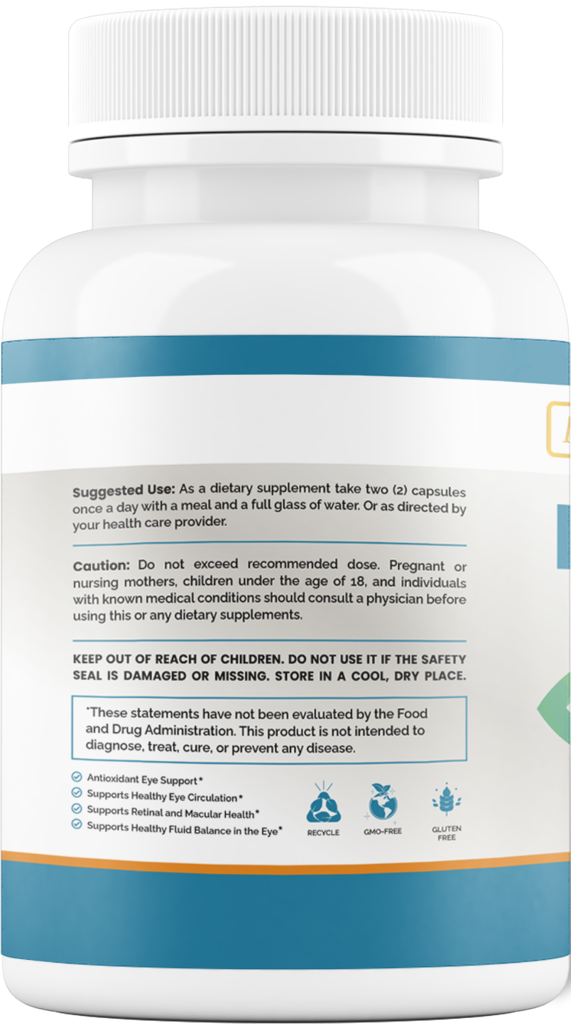 Eye Health & Mineral Supplement - Maximum Slim | Supports Vision & Ocular Health