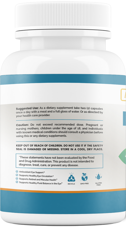 Eye Health & Mineral Supplement - Maximum Slim | Supports Vision & Ocular Health