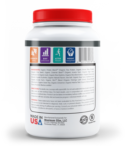 Protein Shake and Detox Tea Combo - Maximum Slim | Supports Weight Management & Detoxification