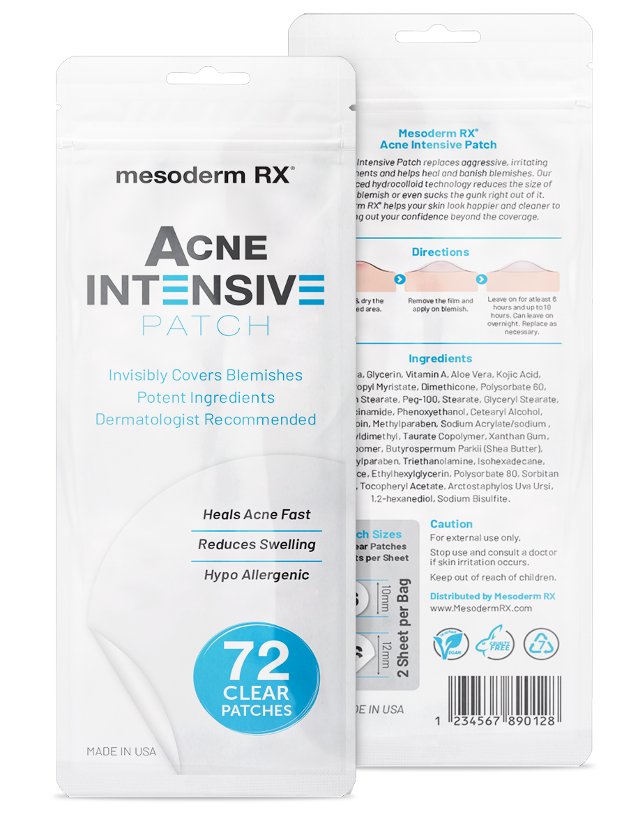 Acne Intensive Patch - Mesoderm RX | Targets Blemishes for Clear Skin