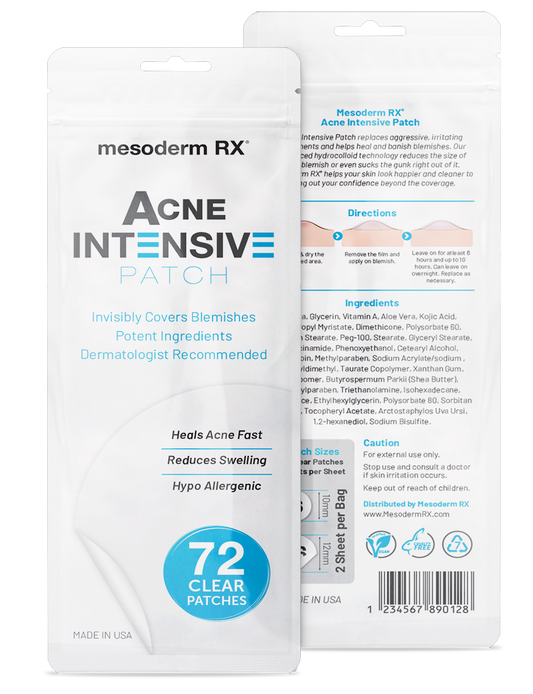Acne Intensive Patch - Mesoderm RX | Targets Blemishes for Clear Skin