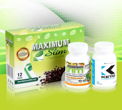 Keto Coffee Kit - Maximum Slim | Includes 3 Products to Enhance Ketogenic Diet