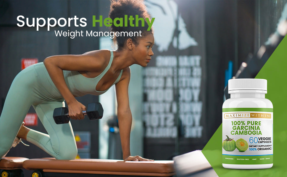 100% Pure Garcinia Cambogia - Maximum Slim | Natural Supplement for Healthy Living