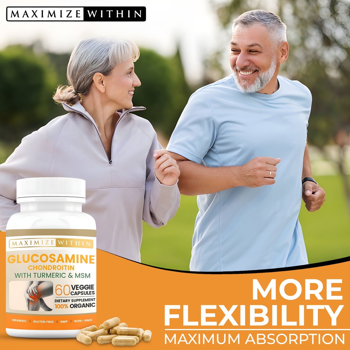 Glucosamine Chondroitin with Turmeric and MSM - CA