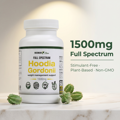 Maximum Slim Hoodia Gordonii Full Spectrum | Daily Wellness Support