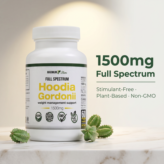 Maximum Slim Hoodia Gordonii Full Spectrum | Daily Wellness Support