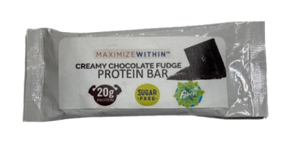 Maximize Within Organic Creamy Chocolate Fudge (or Fruit) Protein Bar