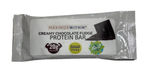 Maximize Within Organic Creamy Chocolate Fudge (or Fruit) Protein Bar