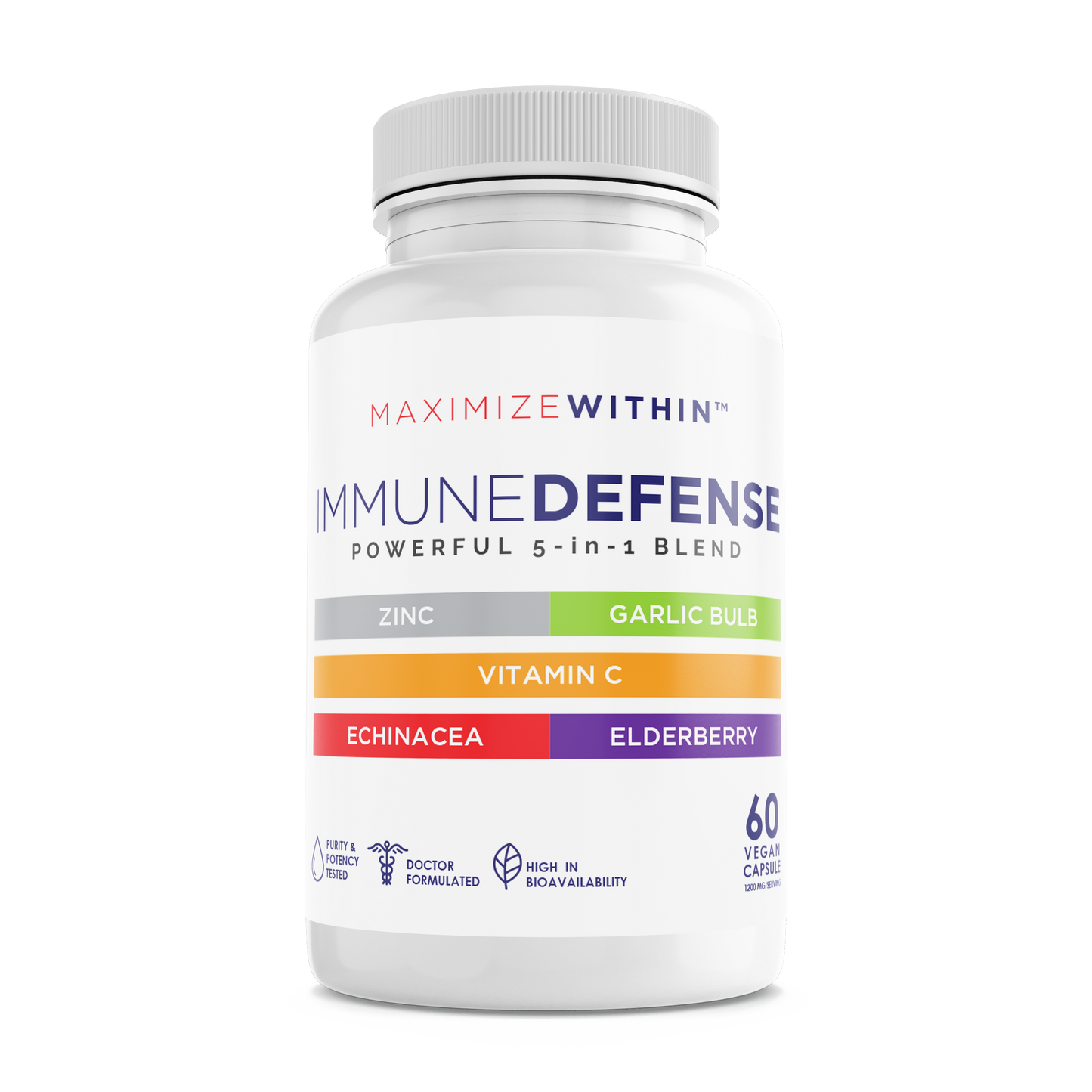 Immune DEFENSE 5-IN-1 Powerful Formula