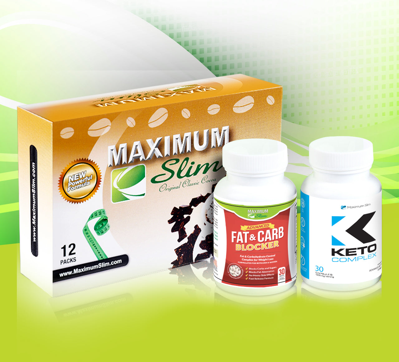 Keto Jump Start Kit - Maximum Slim | Comprehensive Support for Ketogenic Diet & Energy