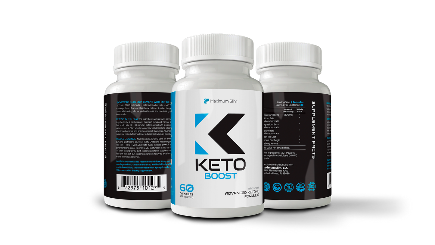 Keto Complex Supplement - Maximum Slim | Supports Ketosis & Energy Levels