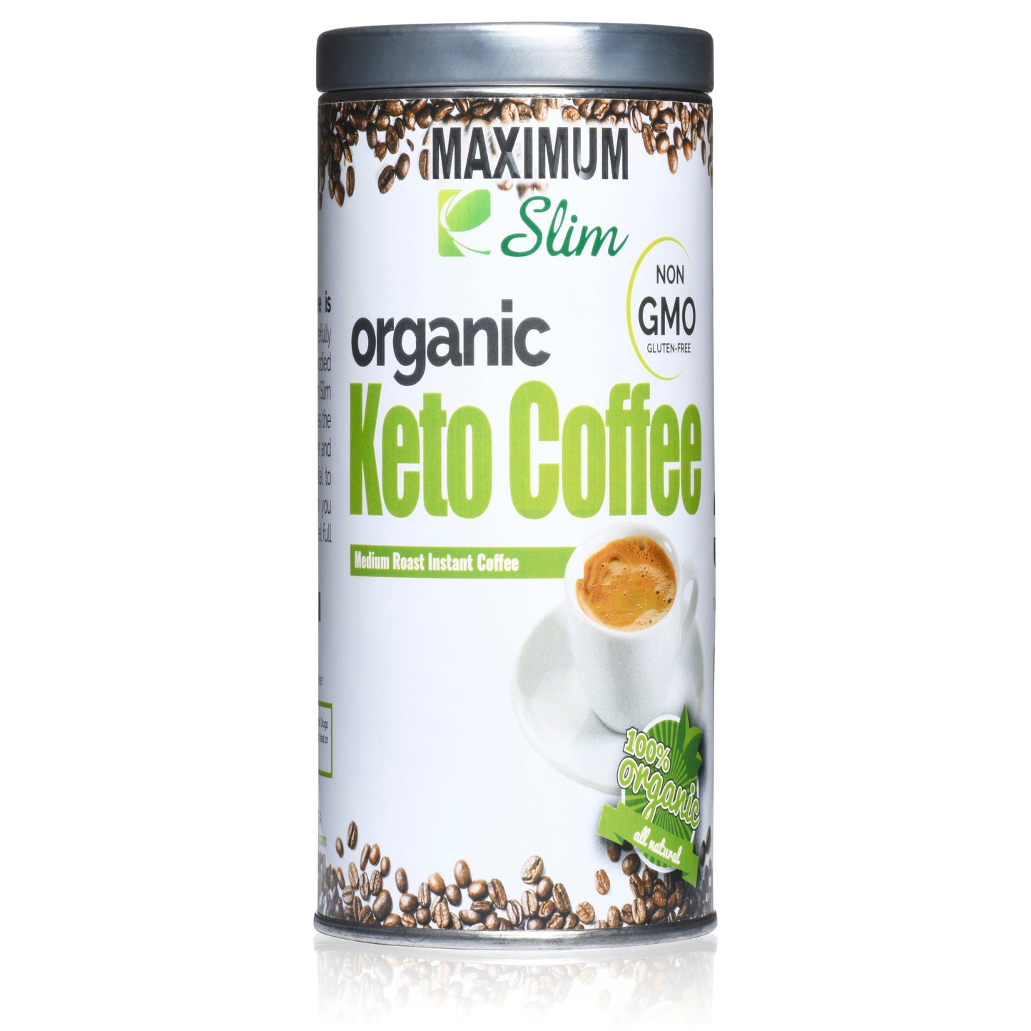 Keto Coffee - Maximum Slim | Supports Ketogenic Diet & Energy Levels