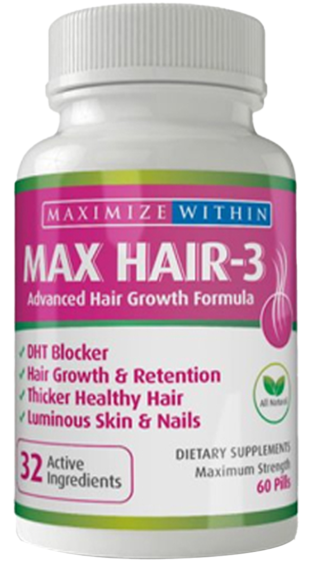 Max Hair 3 - Maximum Slim | Supports Healthy Hair Growth & Strength