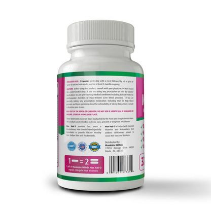 Max Hair 3 - Maximum Slim | Supports Healthy Hair Growth & Strength