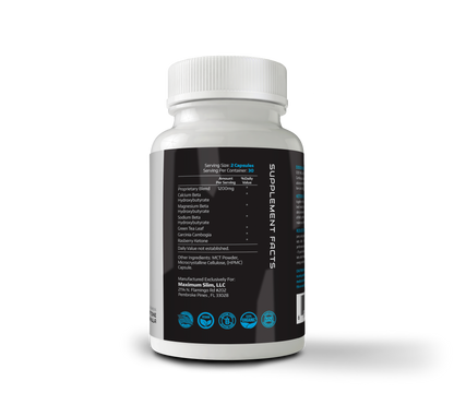 Keto Complex Supplement - Maximum Slim | Supports Ketosis & Energy Levels