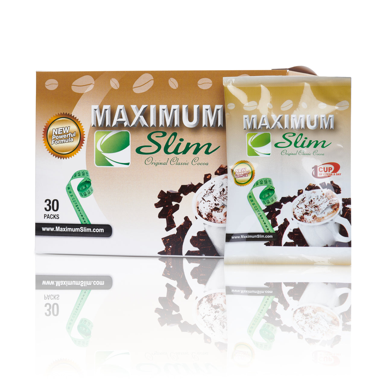 Maximum Slim Original Classic Cocoa | Delicious Drink Mix for a Healthy Lifestyle