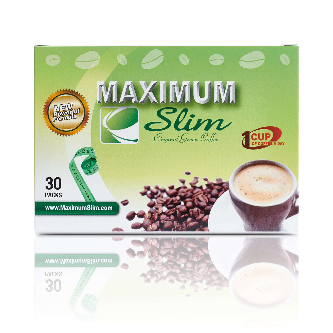 Maximum Slim Green Coffee | Premium Unroasted Arabica Blend (30 Ct)