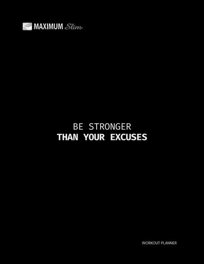 Maximum Slim Workout Planner | Track Fitness Goals & Progress