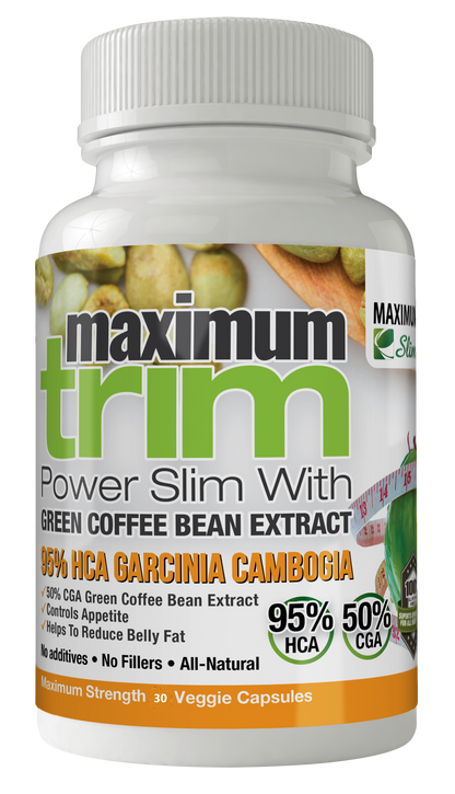 Fat & Carb Blocker with Garcinia Cambogia - Maximum Slim (30 ct) | Supports Weight Management