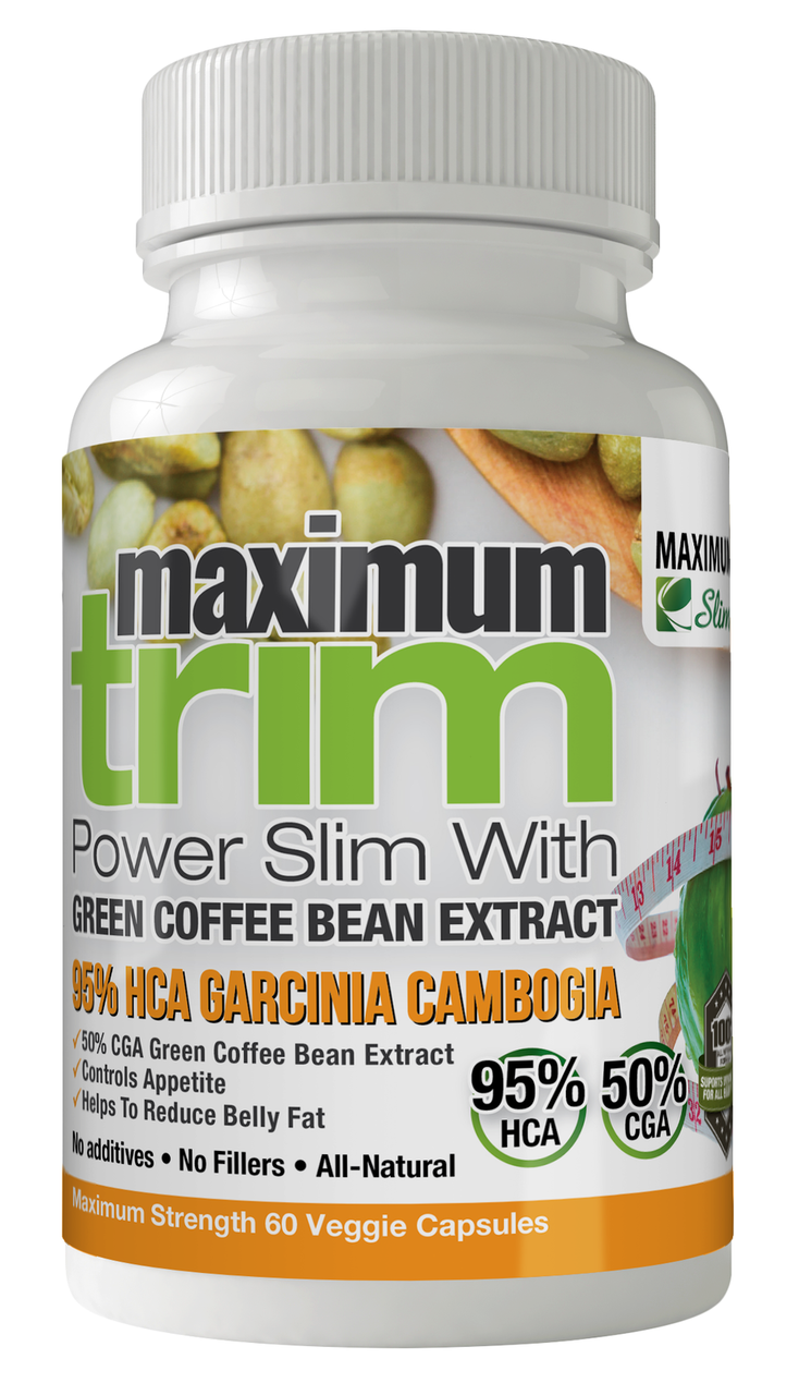 Max Trim Garcinia Cambogia & Green Coffee Extract - Maximum Slim | Metabolism Support