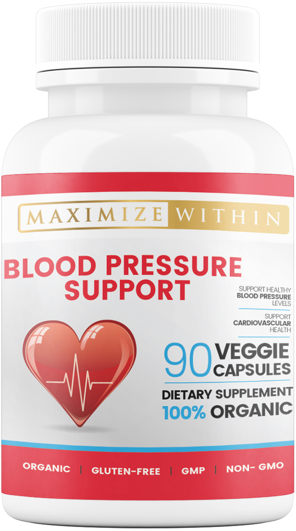 Blood Pressure Support Supplement - Maximum Slim | Promotes Cardiovascular Health