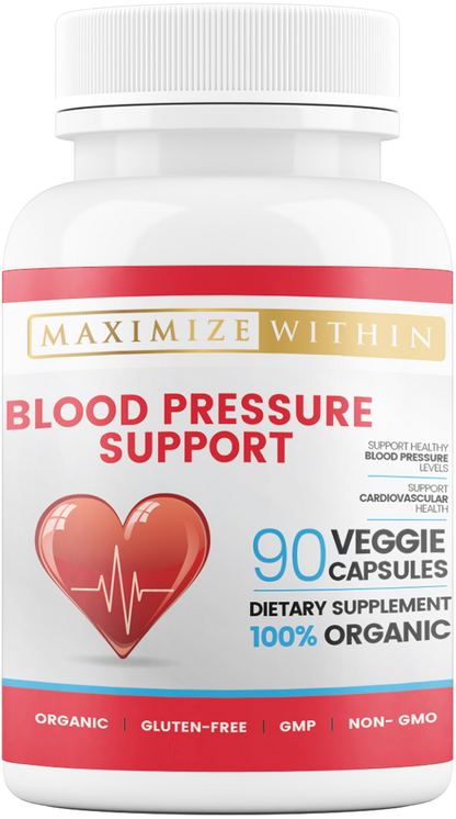 Blood Pressure Support Supplement - Maximum Slim | Promotes Cardiovascular Health