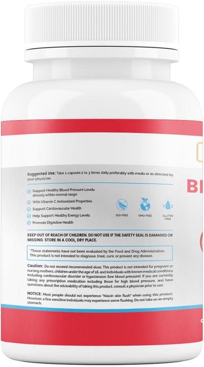 Blood Pressure Support Supplement - Maximum Slim | Promotes Cardiovascular Health